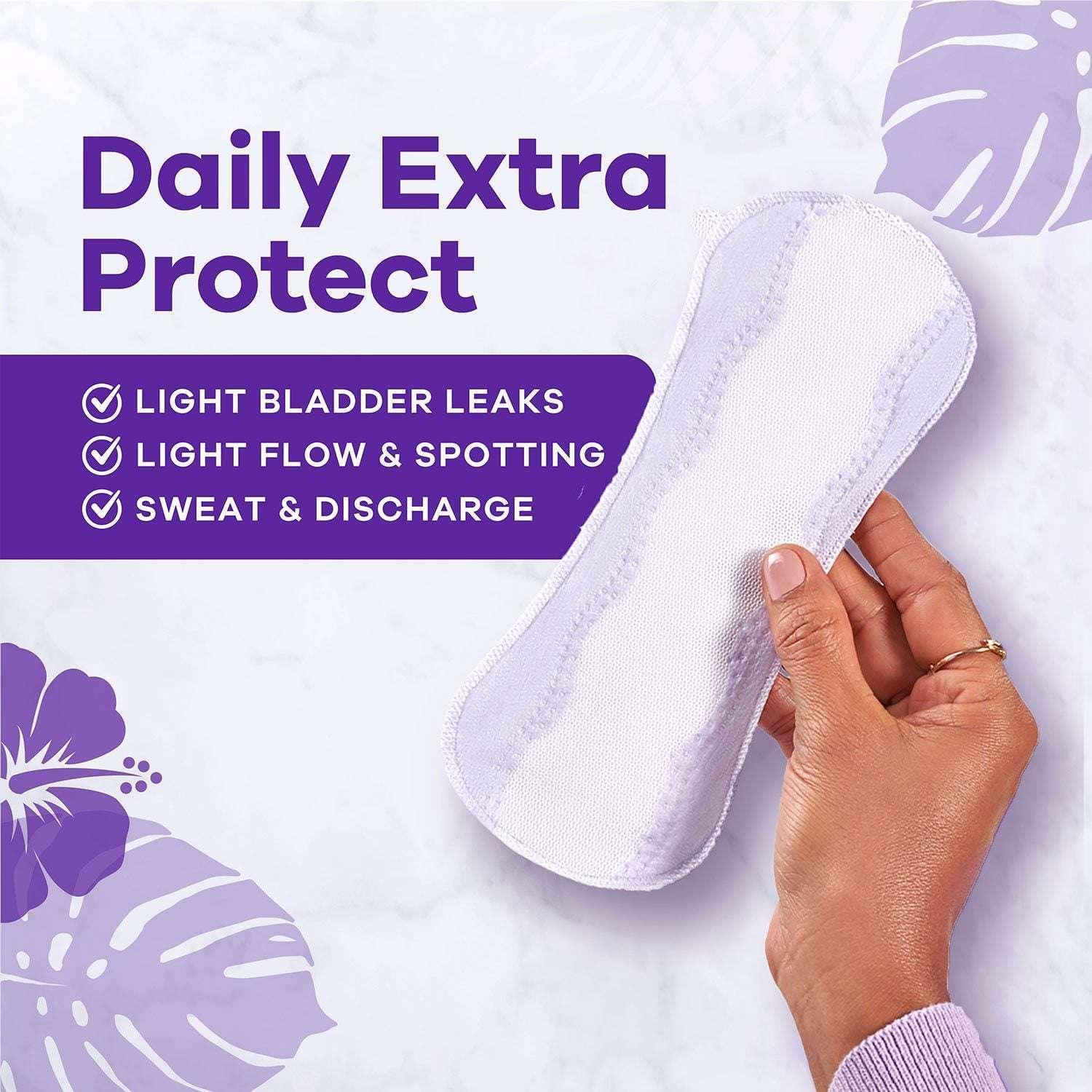 Always Anti-Bunch Xtra Protection Daily Liners, Unscented, Long, 200 ct. - Image 7
