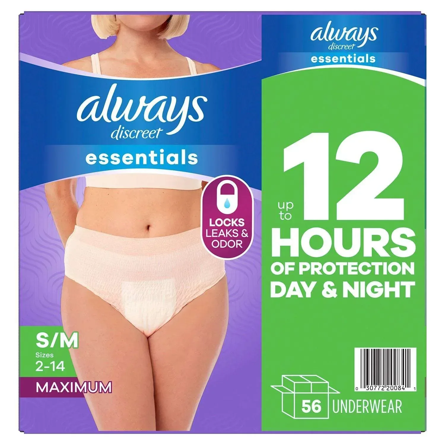 Always Discreet Essentials Underwear for Women, Maximum, Choose Size - Image 11