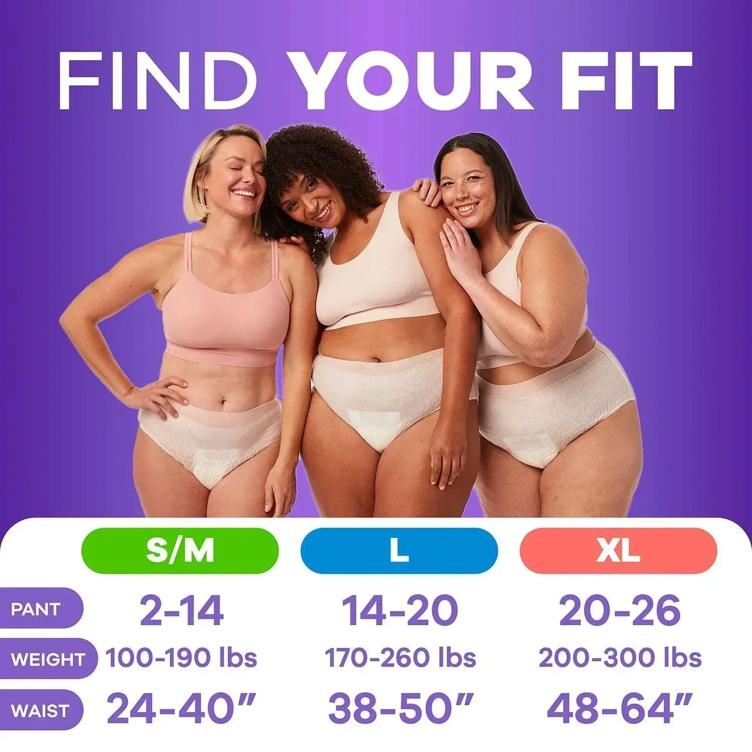Always Discreet Essentials Underwear for Women, Maximum, Choose Size - Image 2