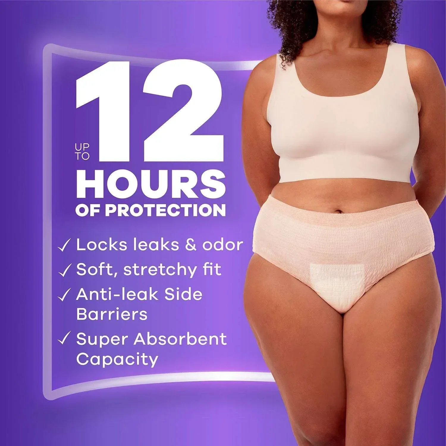 Always Discreet Essentials Underwear for Women, Maximum, Choose Size - Image 3