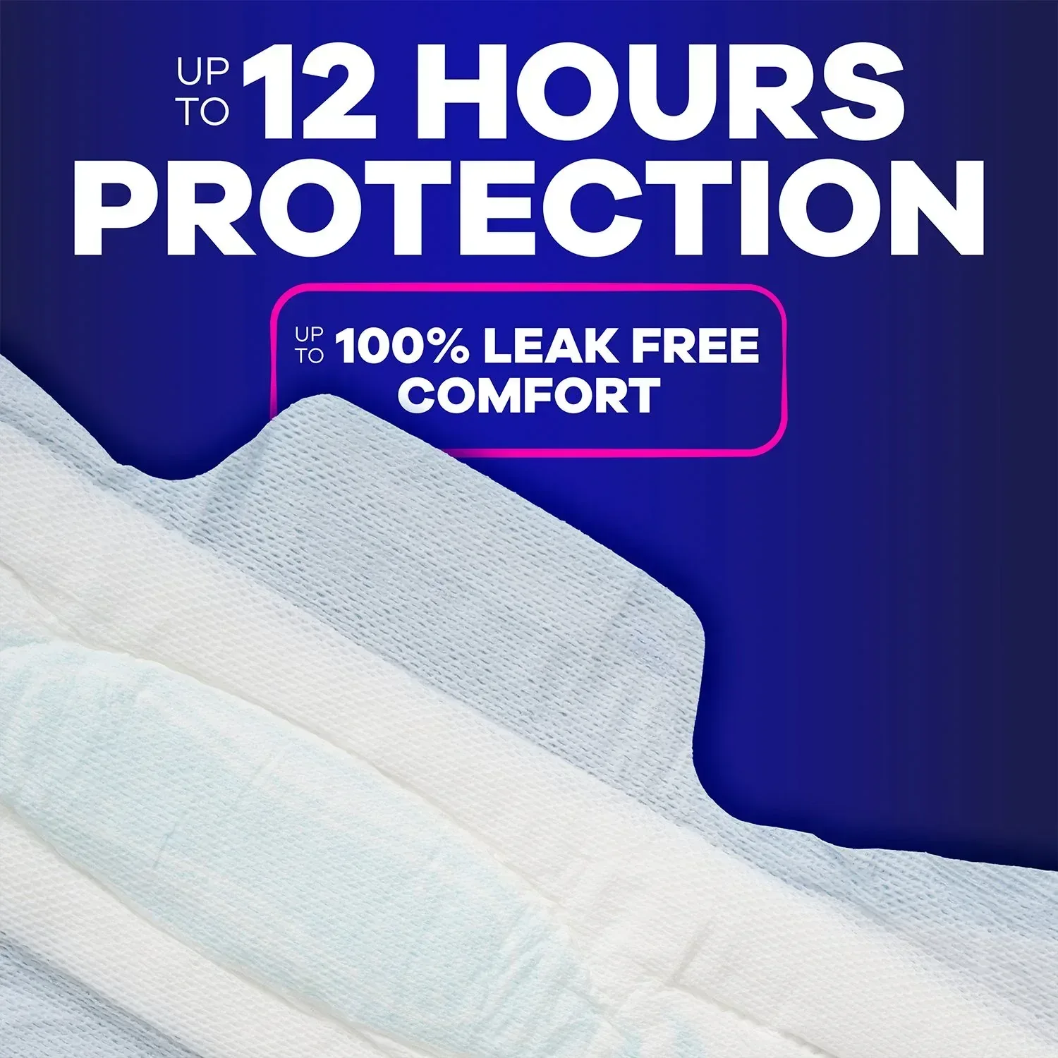 Always Maxi Extra Heavy Overnight Pads with Flex-Wings, Unscented, Size 5, 54 ct. - Image 3