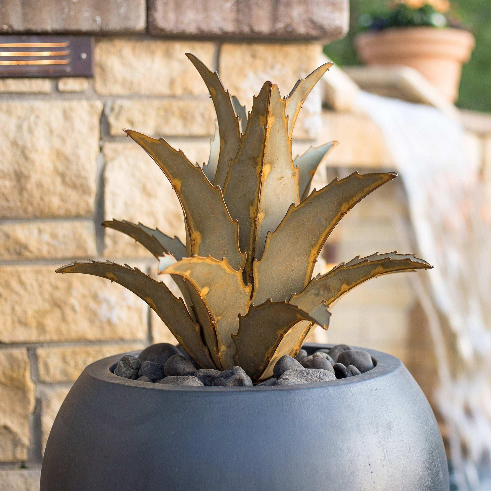 Americana Agave Sculpture by Desert Steel - Image 5