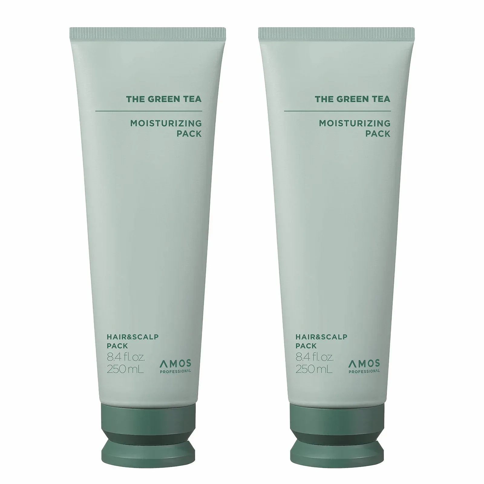 AMOS Professional The Green Tea Moisturizing Pack, 8.4 fl oz, 2-pack