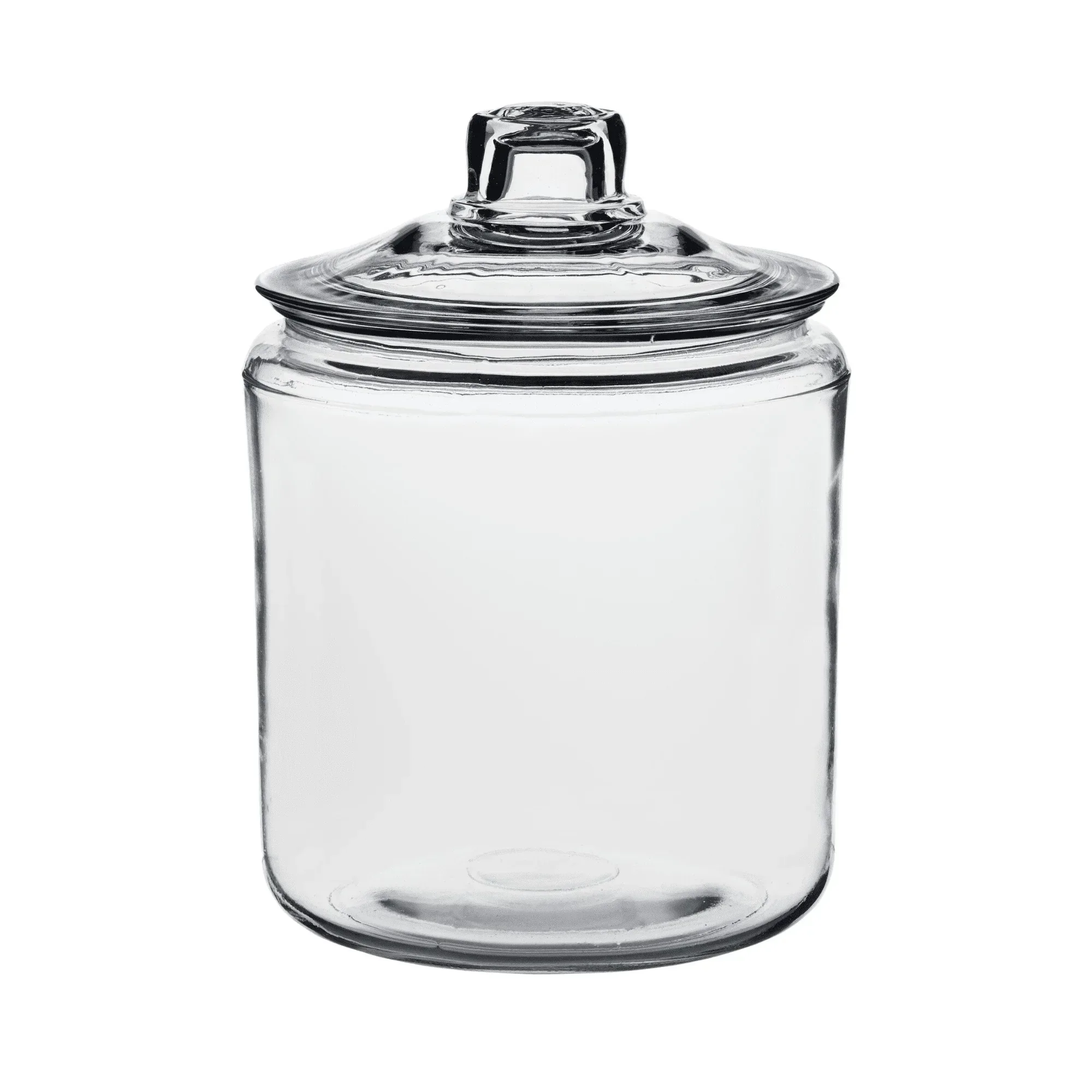 Anchor Hocking Heritage Hill Glass Jar with Lid, 1 Gallon, Well Suited to Pantry Jar Storage and Display