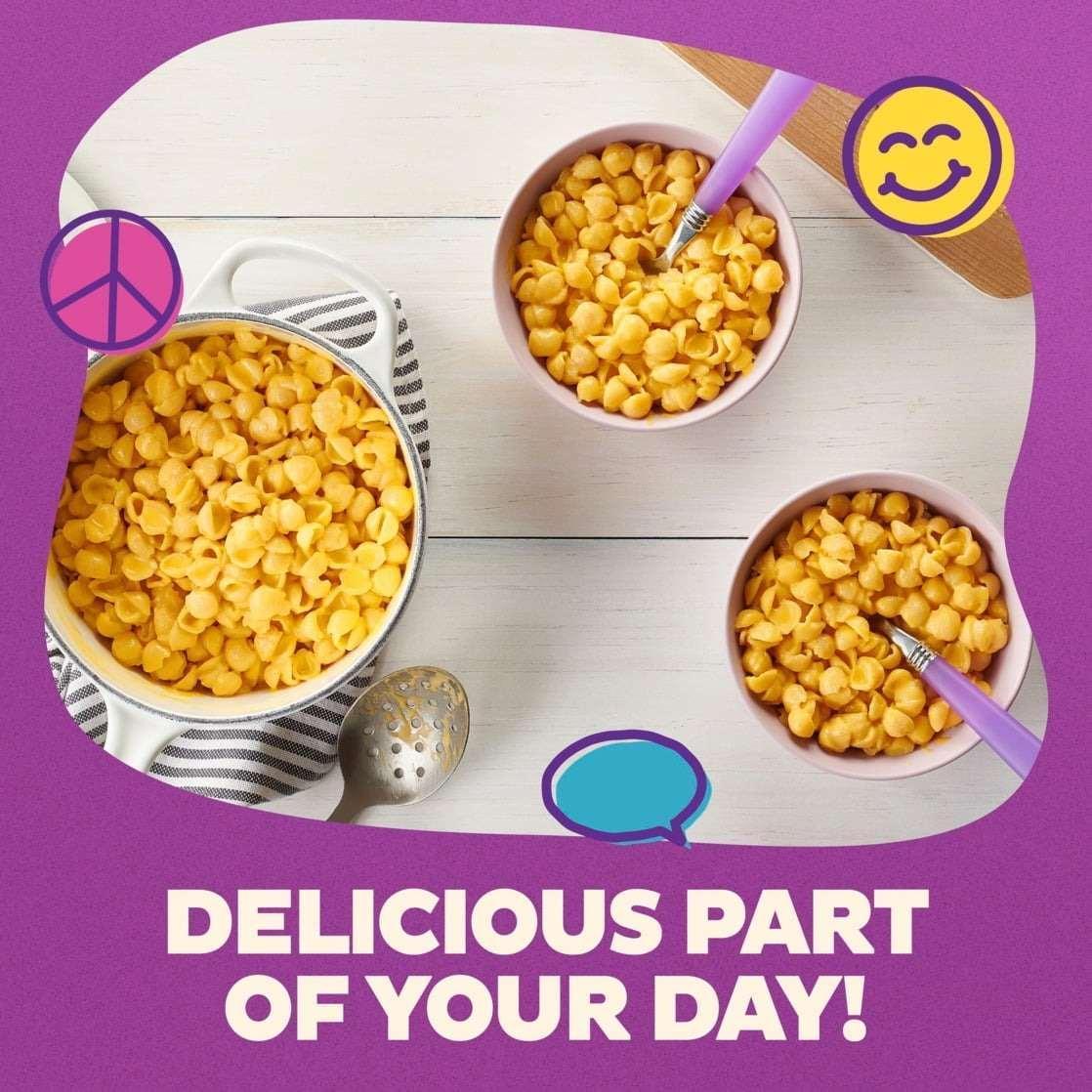 Annie's Shells and Real Aged Cheddar, Made with Organic Pasta and Real Cheese, 6 oz - Image 10