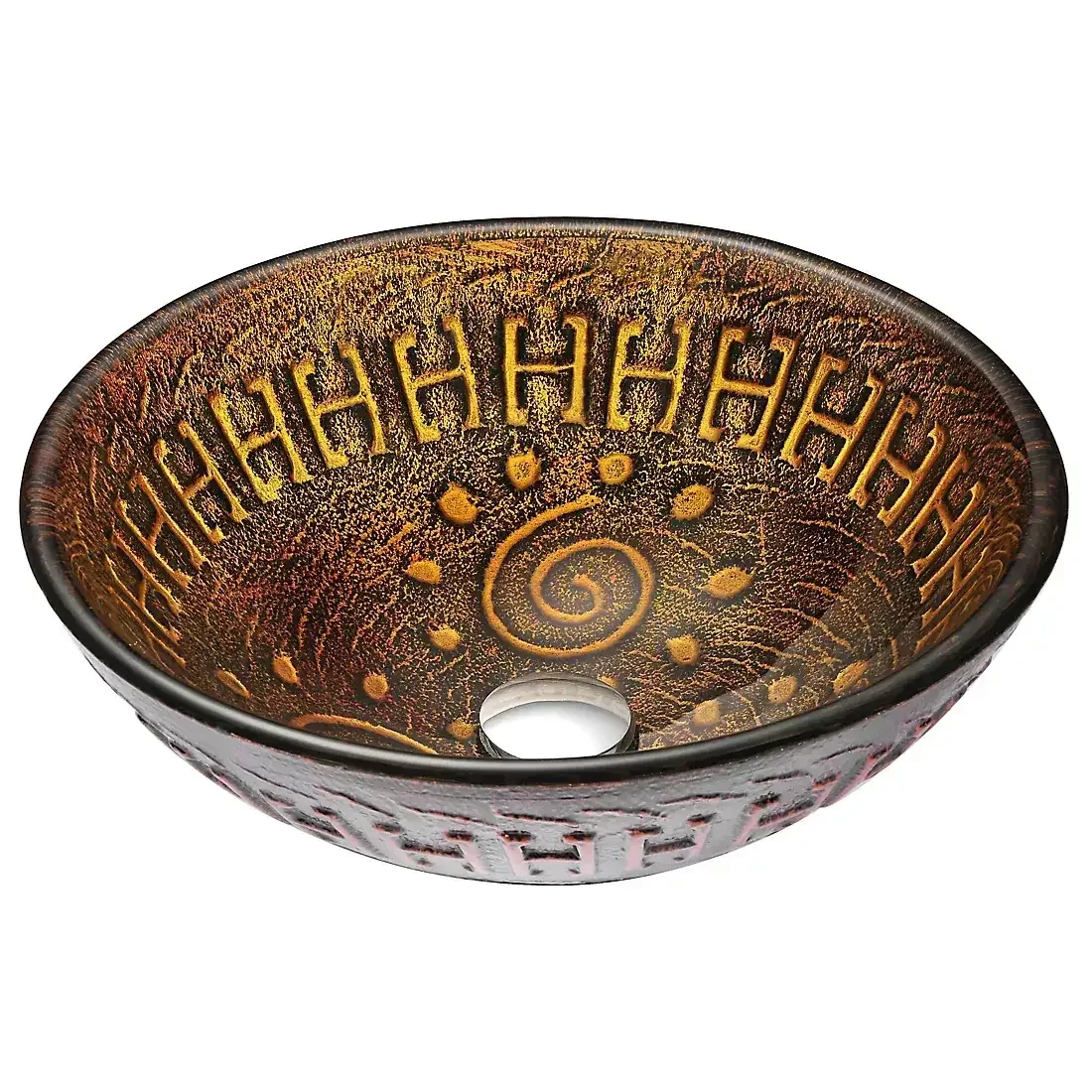 ANZZI Opus Bathroom Sink - Lustrous Brown - Image 2