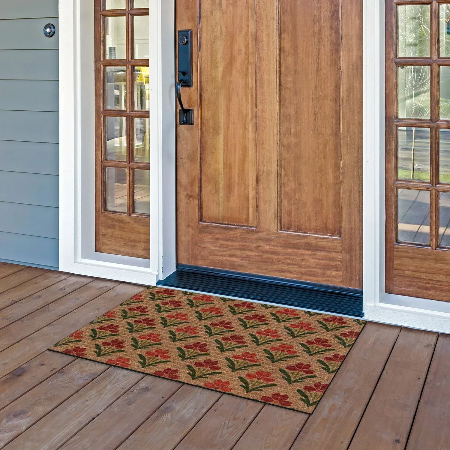 Apache Mills Naturelles Faux Coir Indoor/Outdoor Doormat, 2' x 3' - Image 6