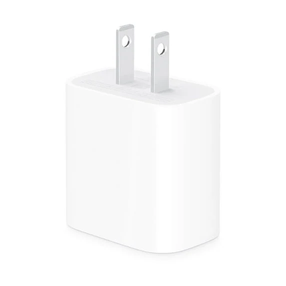 Apple 20W USB-C Power Adapter - iPhone 17, 16, 15, 14, 13 Charger with Fast Charging Capability, Wall Charger