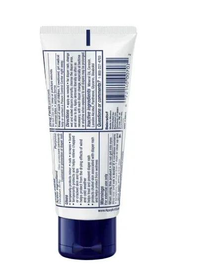 Aquaphor Baby Healing Ointment, Baby Skin Care and Diaper Rash, Travel Size - Image 6