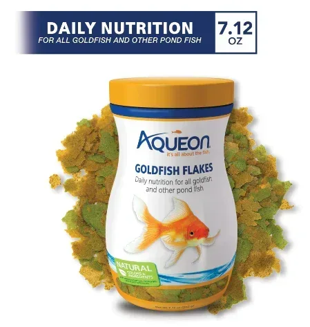 Aqueon Goldfish Flakes 7.12 Ounces - Image 2