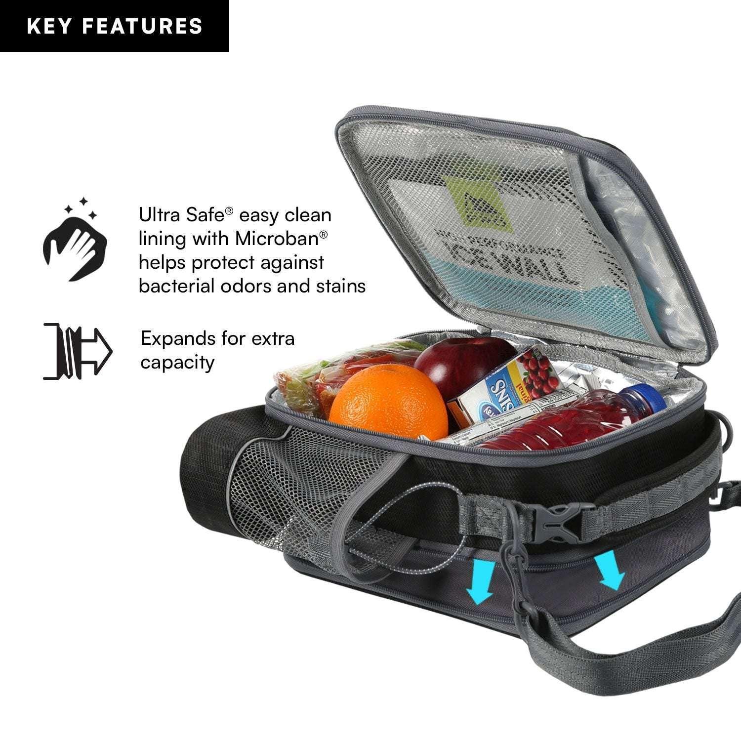 Arctic Zone Pro Expandable Lunch Bag, Choose Color - Image 10