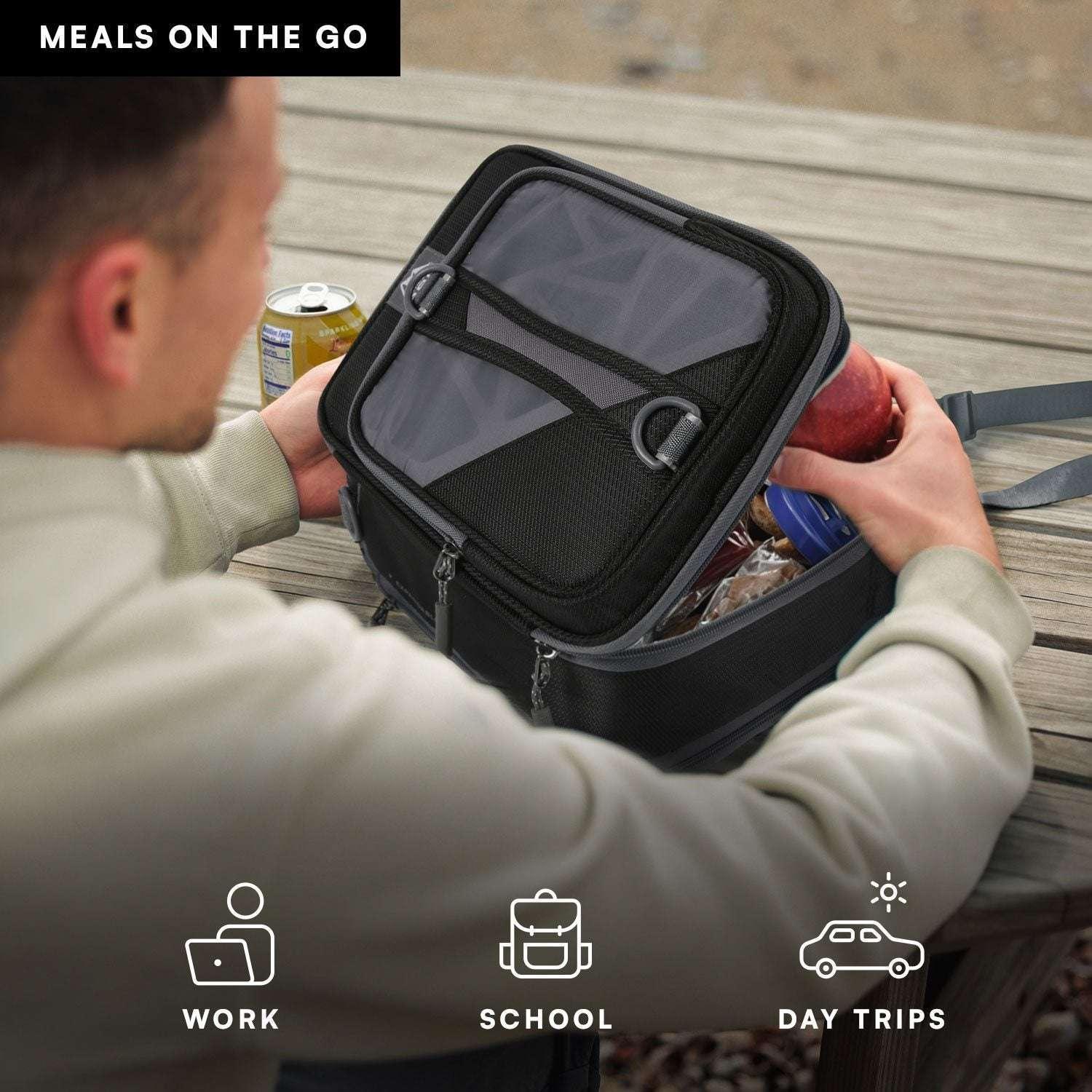Arctic Zone Pro Expandable Lunch Bag, Choose Color - Image 11
