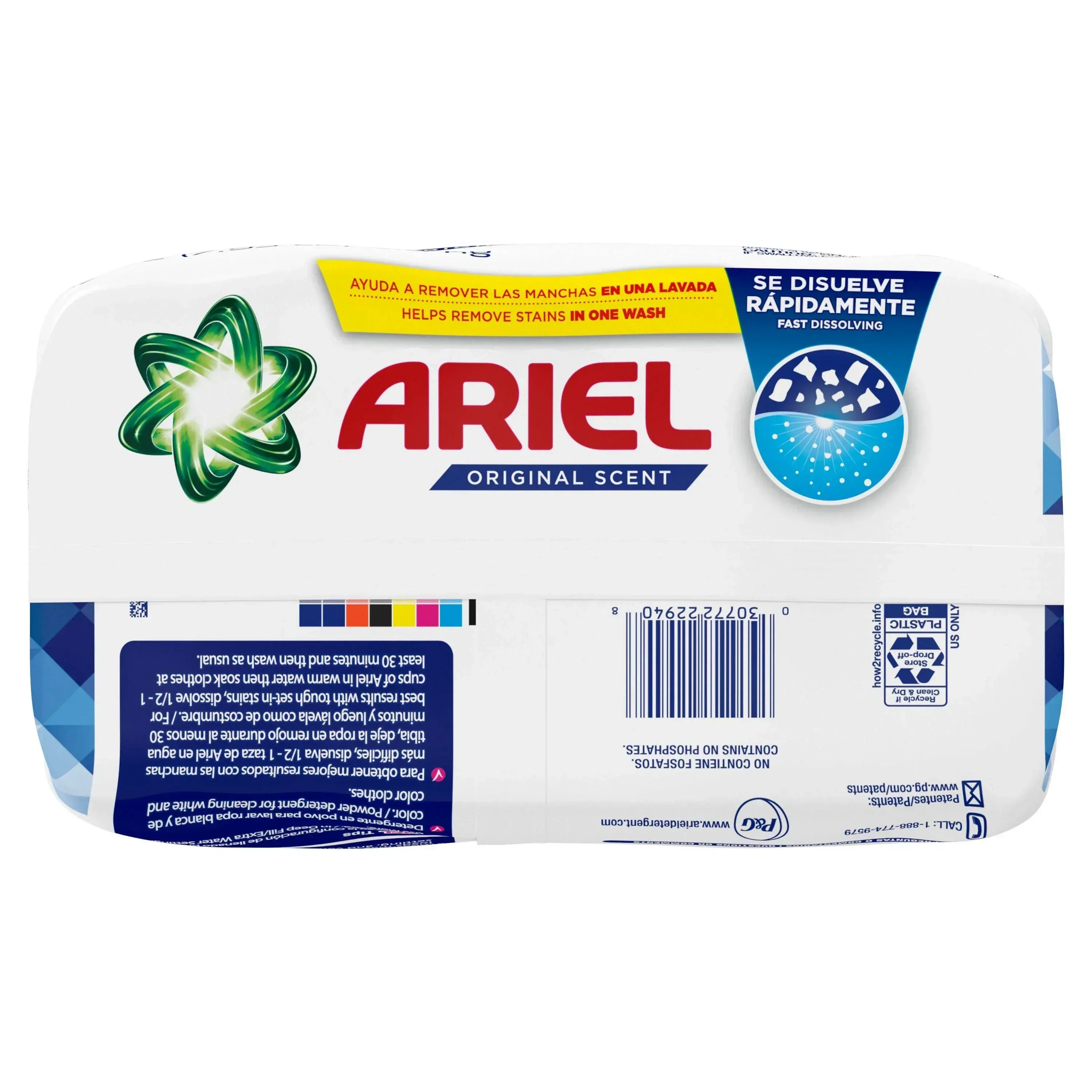 Ariel Powder Laundry Detergent, Original Scent, 3.6 kg, 80 Loads - Image 10