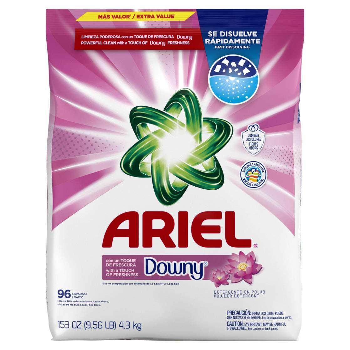Ariel with a Touch of Downy Freshness, Powder Laundry Detergent, 4.3 kg, 96 Loads - Image 9