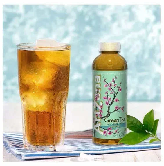AriZona Green Tea with Ginseng and Honey 16 fl. oz., 24 pk. - Image 3
