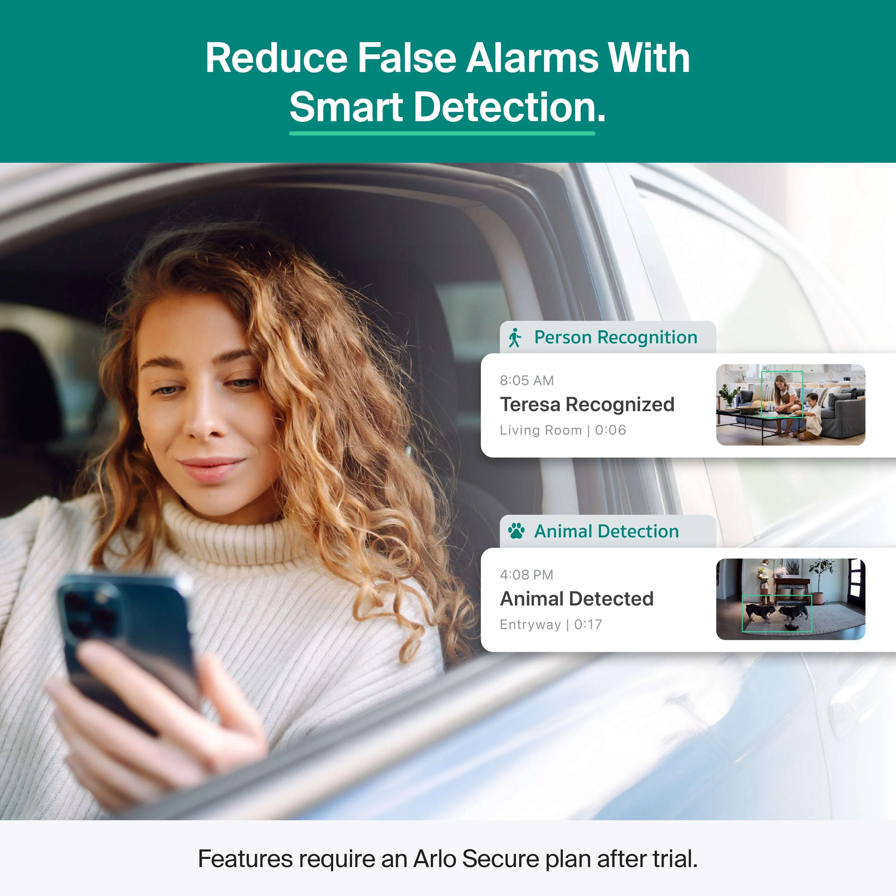 Arlo Essential Indoor Security Camera (3rd Gen, 2025 Release) - HD Video, Wired Plug-In Power, Automated Privacy Shield - Image 2
