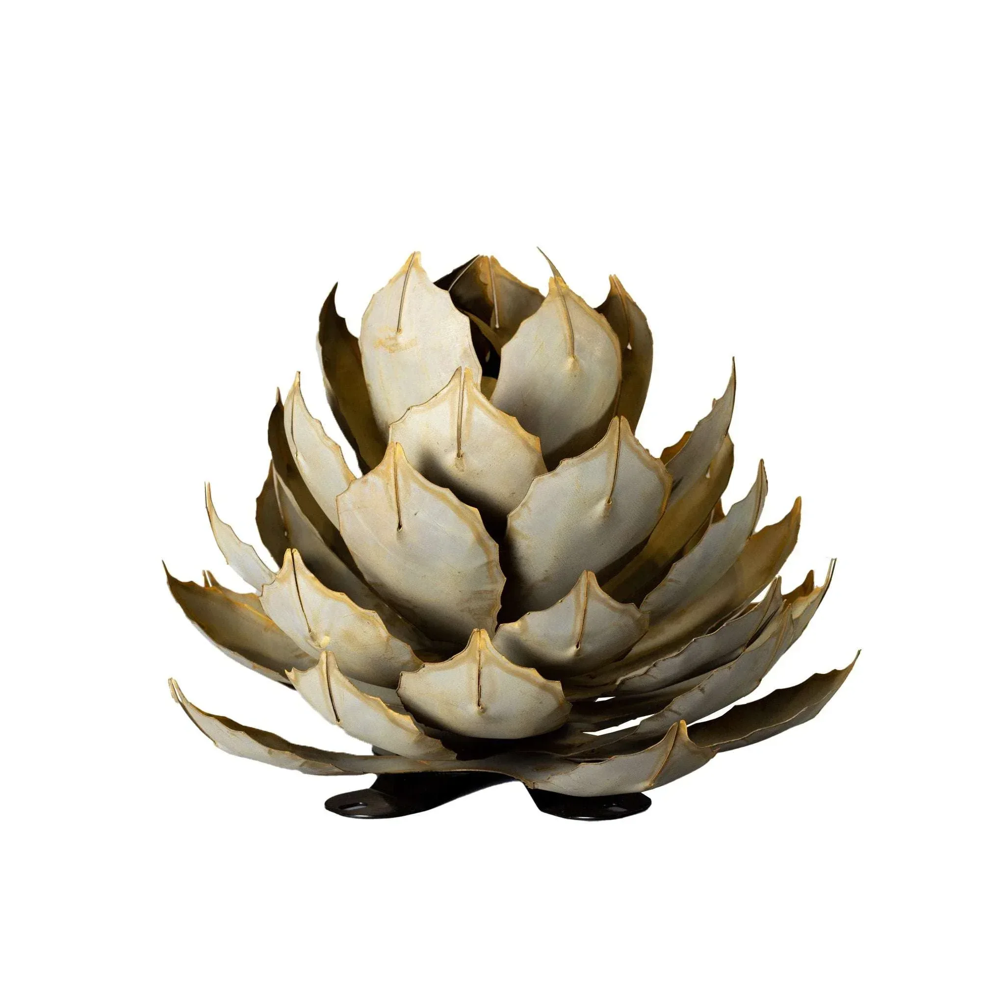 Artichoke Agave Sculpture by Desert Steel - Image 4