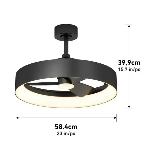Artika Austin 23" LED Fandelier - Image 6
