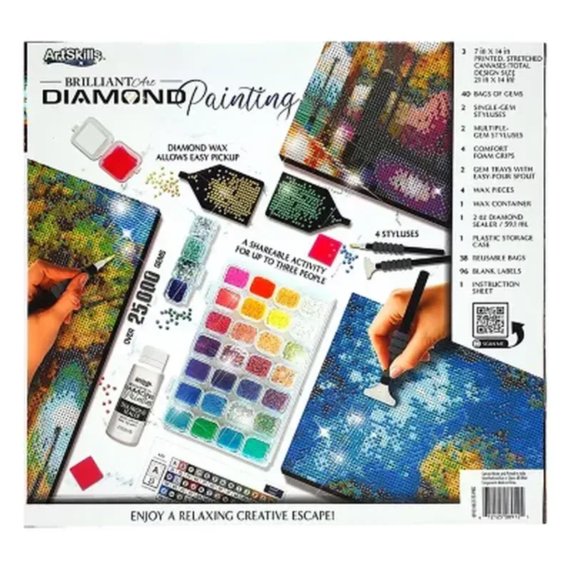 Artskills Brilliant Art Diamond Painting Kits, Select Design - Image 2