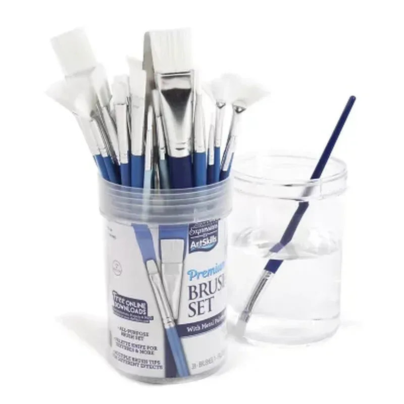 Artskills Premium Brush Tub, 40 Pieces - Image 4