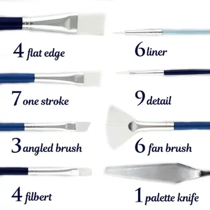 Artskills Premium Brush Tub, 40 Pieces - Image 5