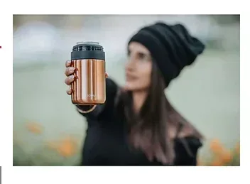 Asobu Frosty Beer Cooler, 2 pk. - Black/Copper - Image 2