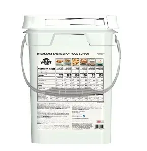 Augason Farms Breakfast Emergency Food Supply, 4 gal. - Image 2