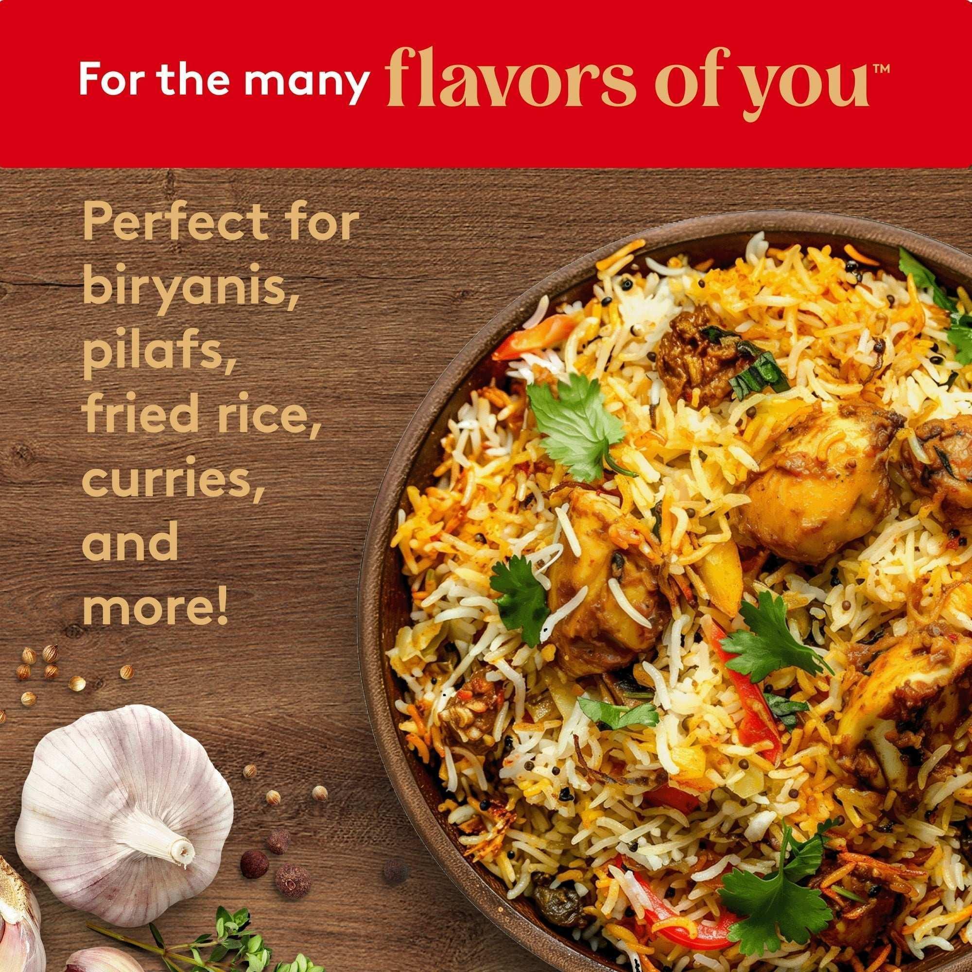 Authentic Royal Naturally Aged Indian White Basmati Rice, Long-Grain, Gluten-free - 20 lb. Bag 4.6 stars out of 12835 reviews (4.6)| 12.8K ratings - Image 5