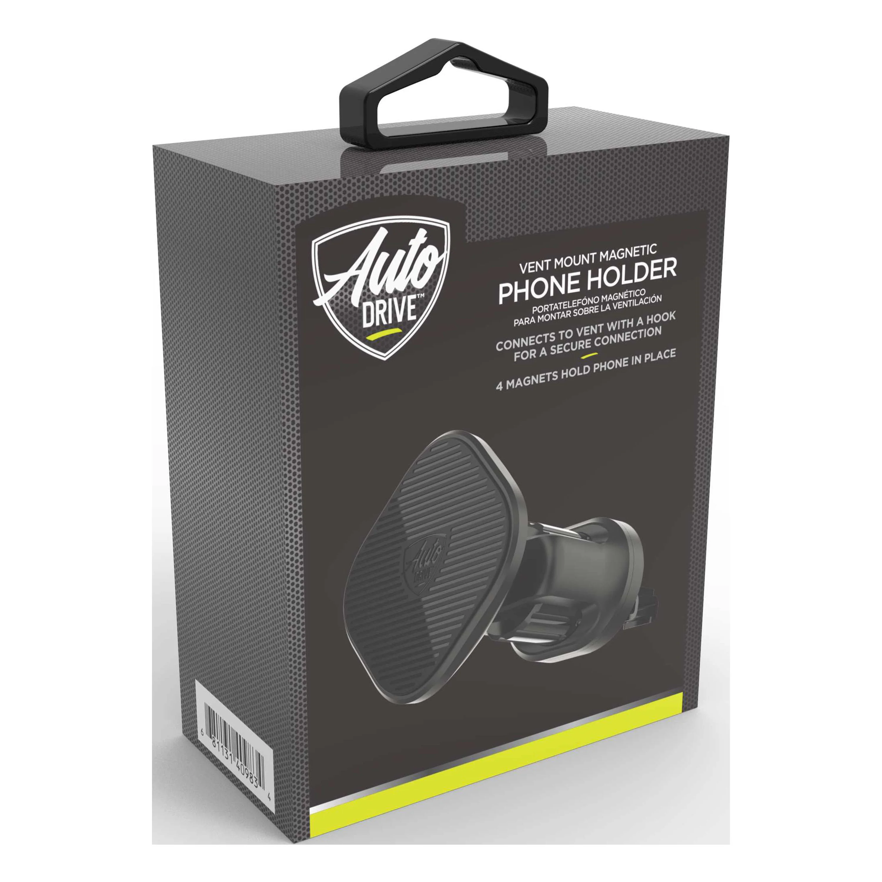 Auto Drive Magnetic Air Vent Mount Phone Holder with Stable Hook and Built-in Four Strong Magnets - Image 7