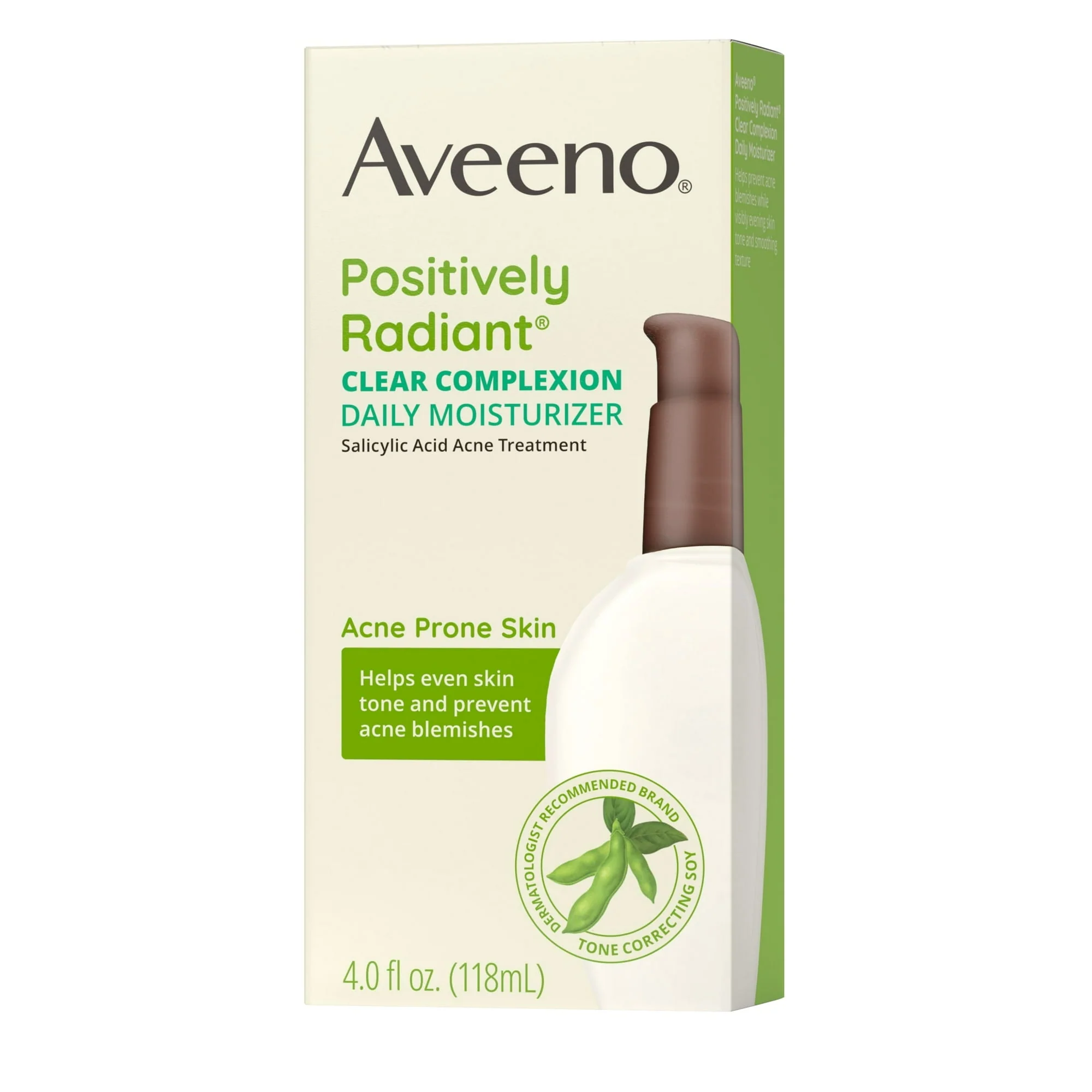 Aveeno Clear Complexion Acne Facial Moisturizer, Soy, 4 fl. oz - Image 11