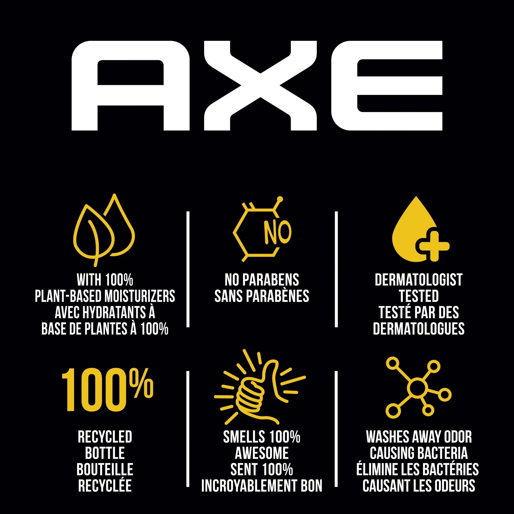 AXE Apollo Body Wash - Sage & Cedarwood - Image 3