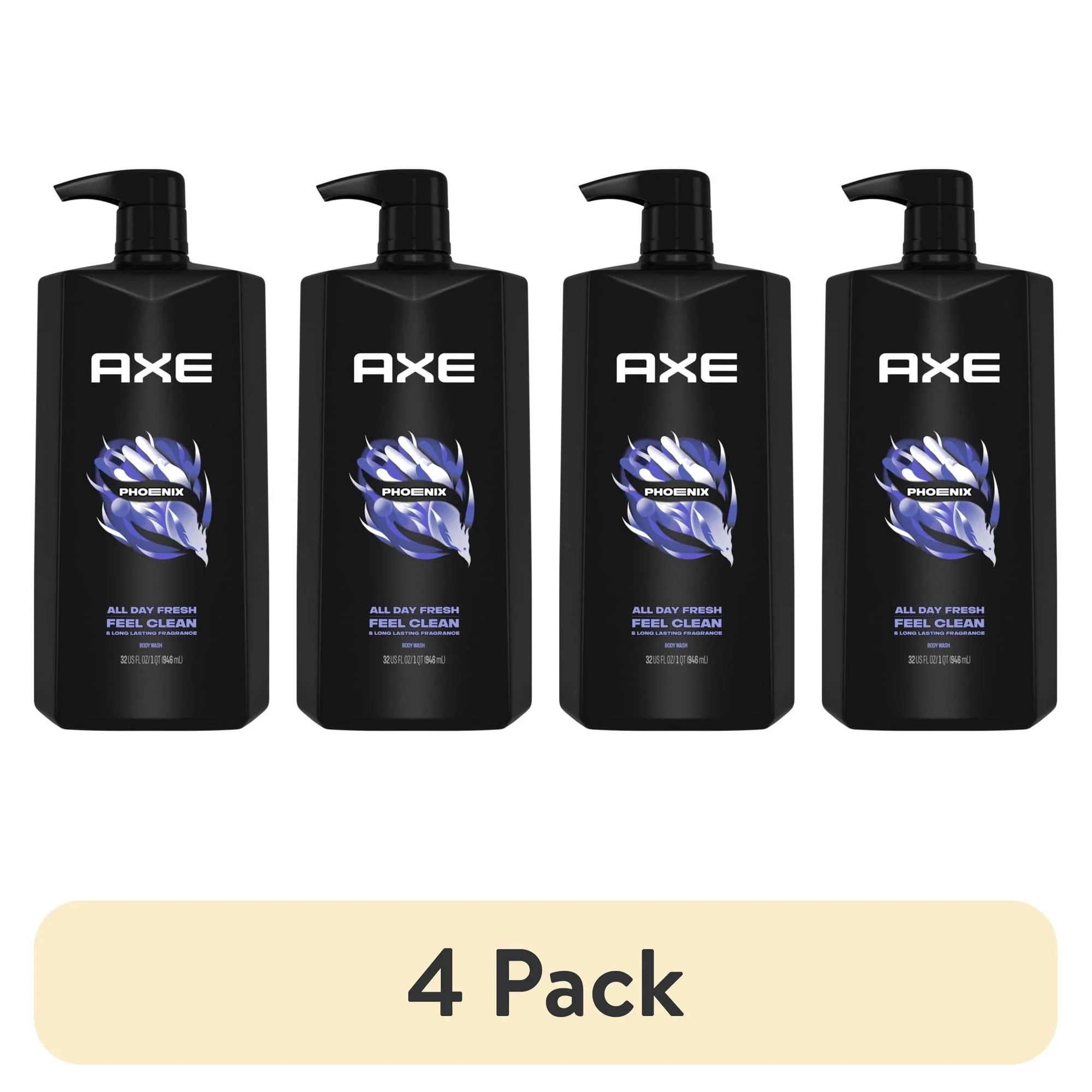 AXE Men's Liquid Body Wash & Shower Gel with Pump Phoenix Crushed Mint & Rosemary, 32 fl oz - Image 11