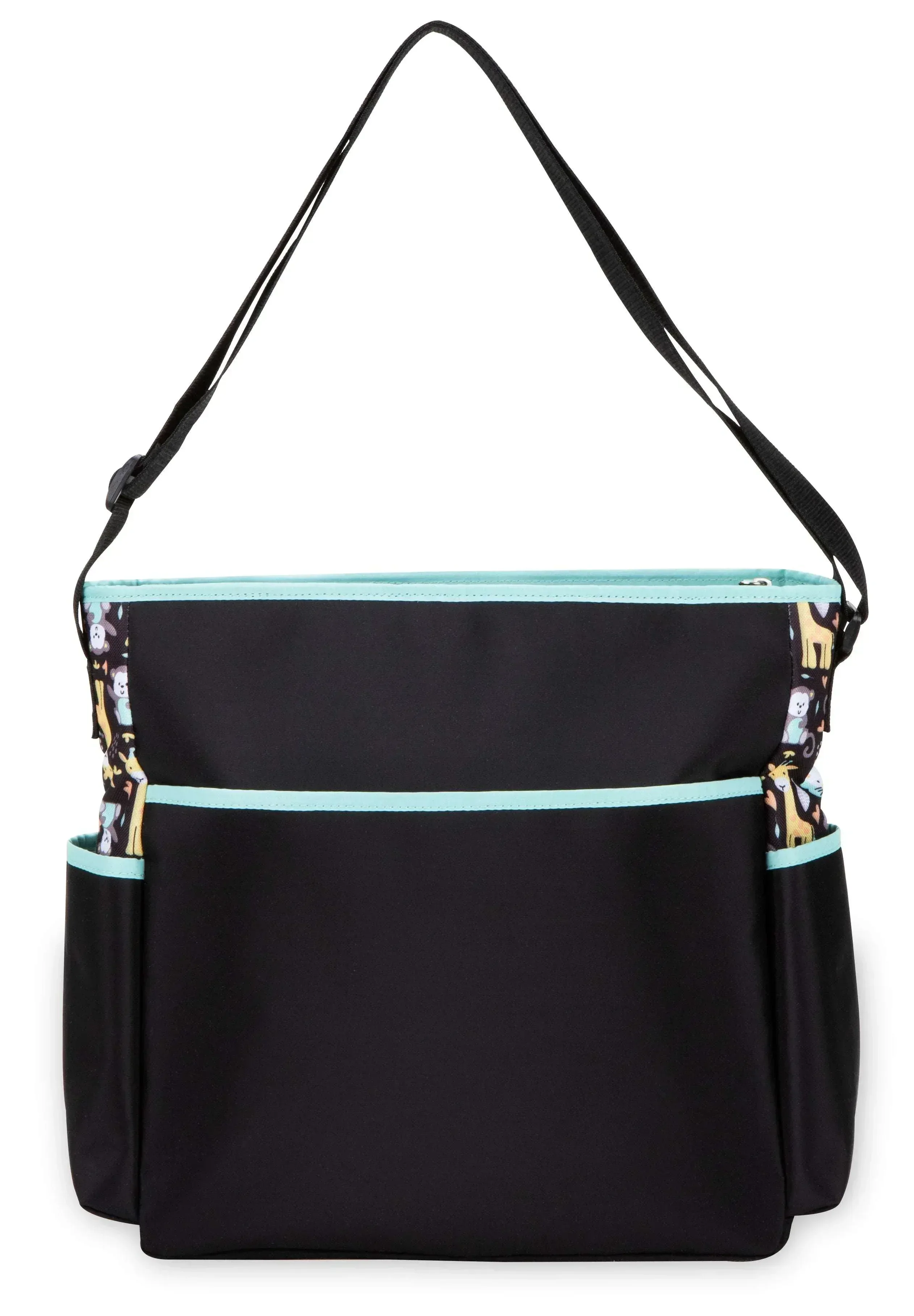 Baby Boom Monkey Print Tote Diaper Bag, Zip Top, Unisex, Infant, Toddler - Image 8