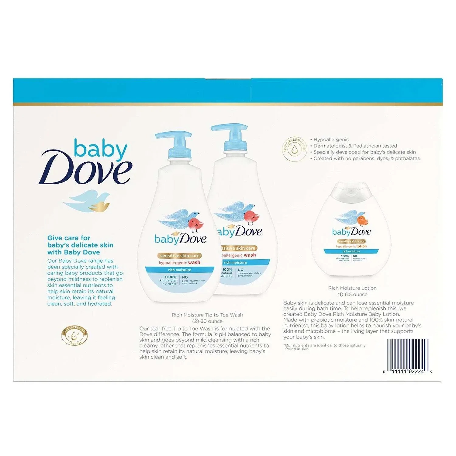Baby Dove Wash and Lotion Kit - Image 2