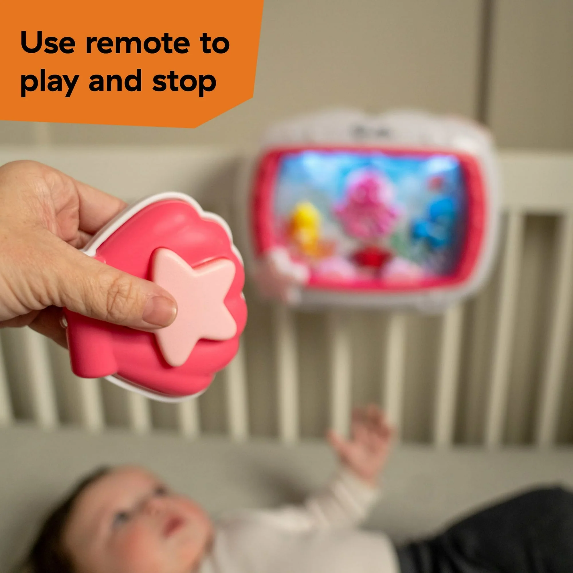 Baby Einstein Sea Dreams Soother Sleep Sound Machine with White Noise and Remote, Multicolor, for Infants and Kids, 0 Months+ - Image 10