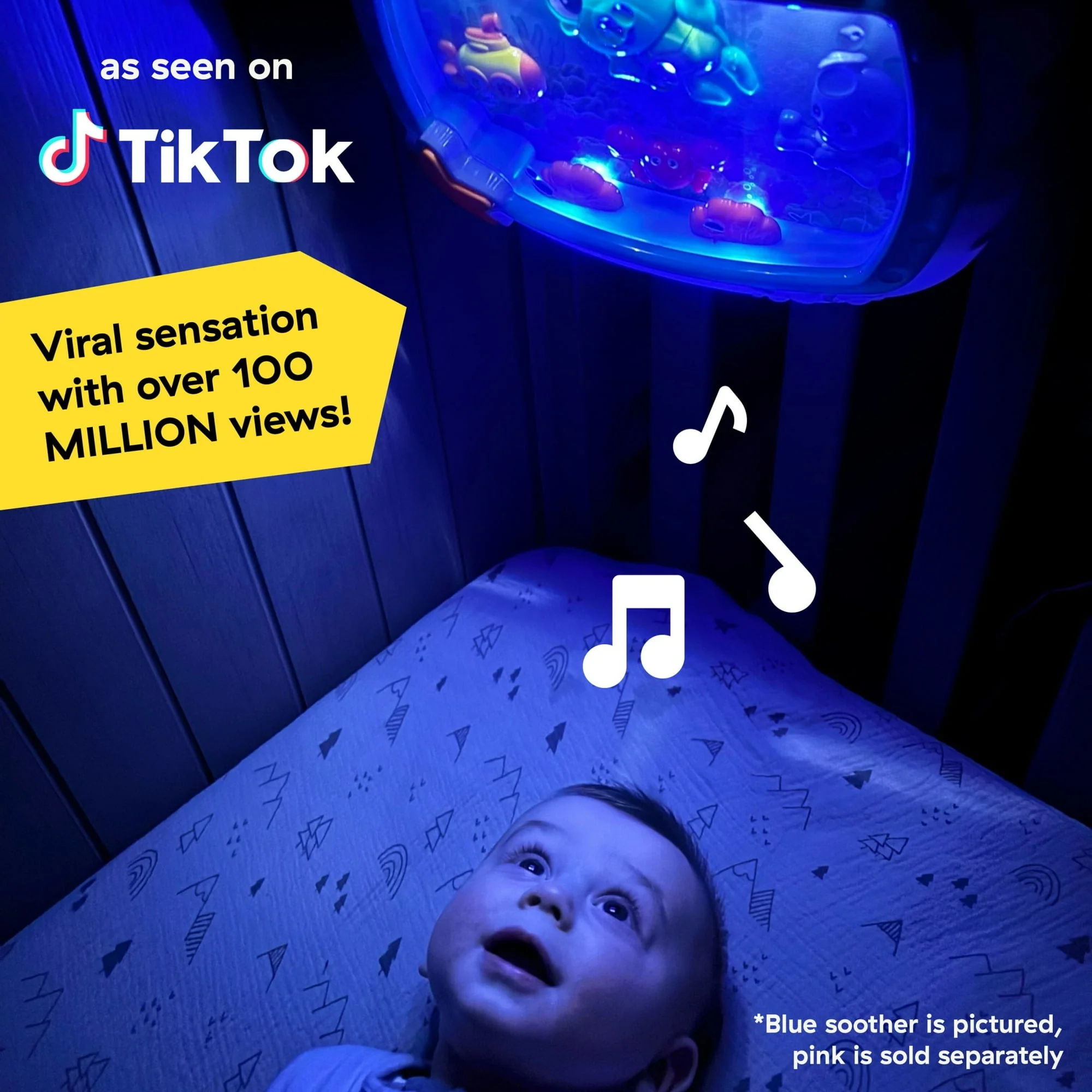 Baby Einstein Sea Dreams Soother Sleep Sound Machine with White Noise and Remote, Multicolor, for Infants and Kids, 0 Months+ - Image 11