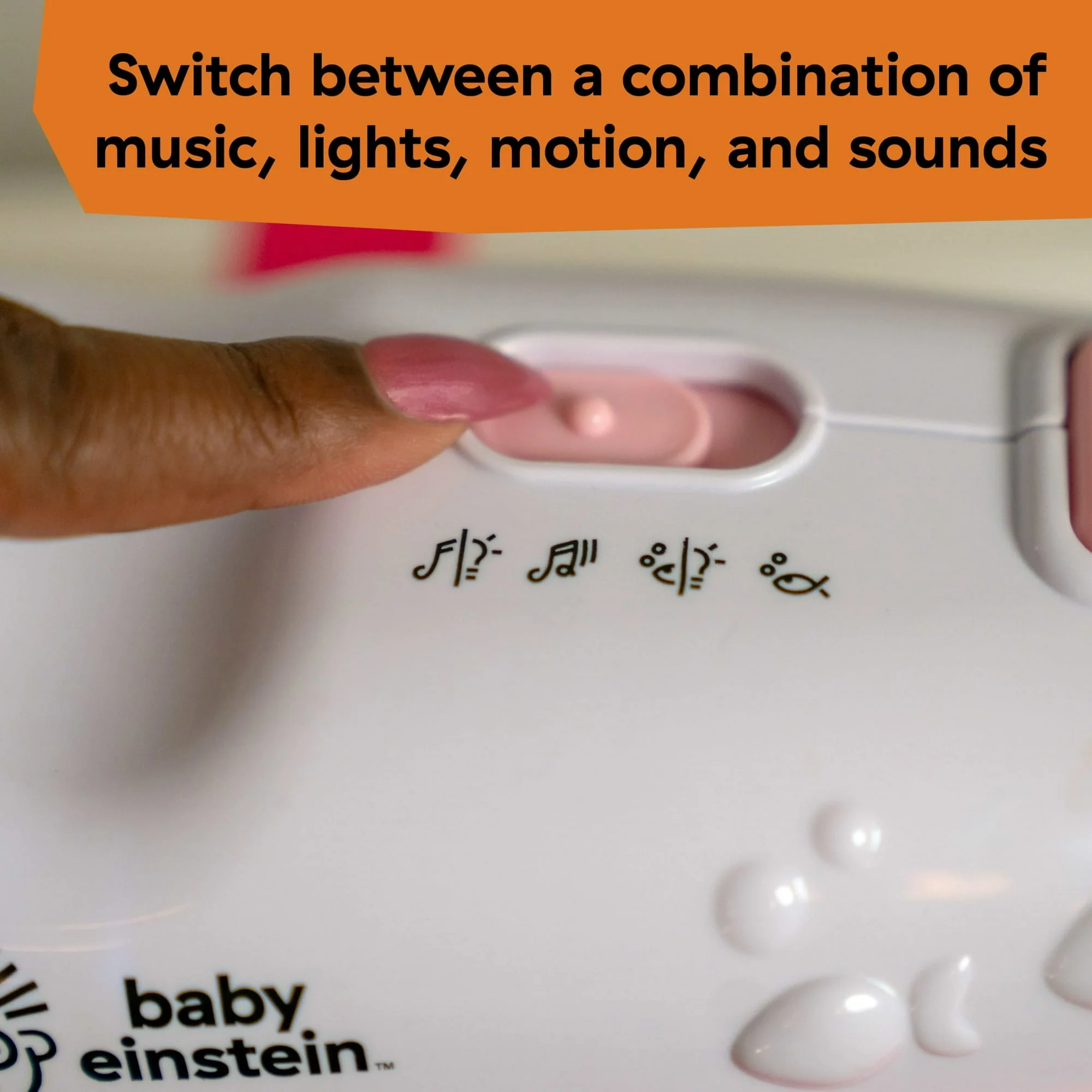 Baby Einstein Sea Dreams Soother Sleep Sound Machine with White Noise and Remote, Multicolor, for Infants and Kids, 0 Months+ - Image 13