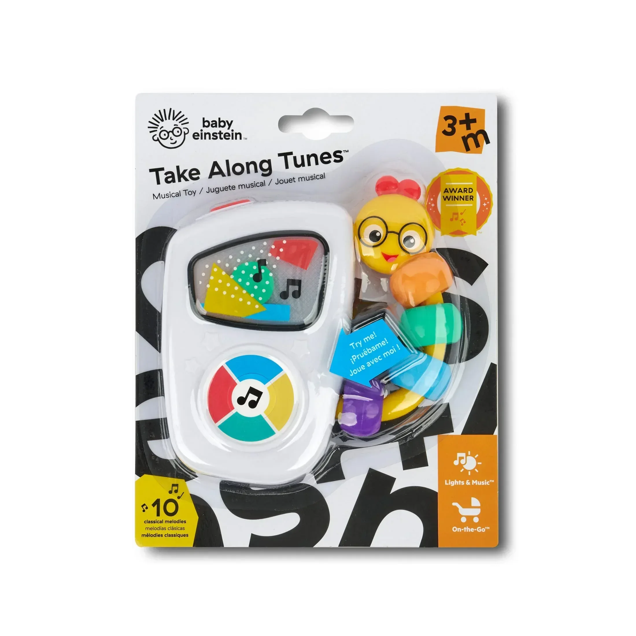 Baby Einstein Take Along Tunes Musical Infant Toy with Volume Control - Image 11
