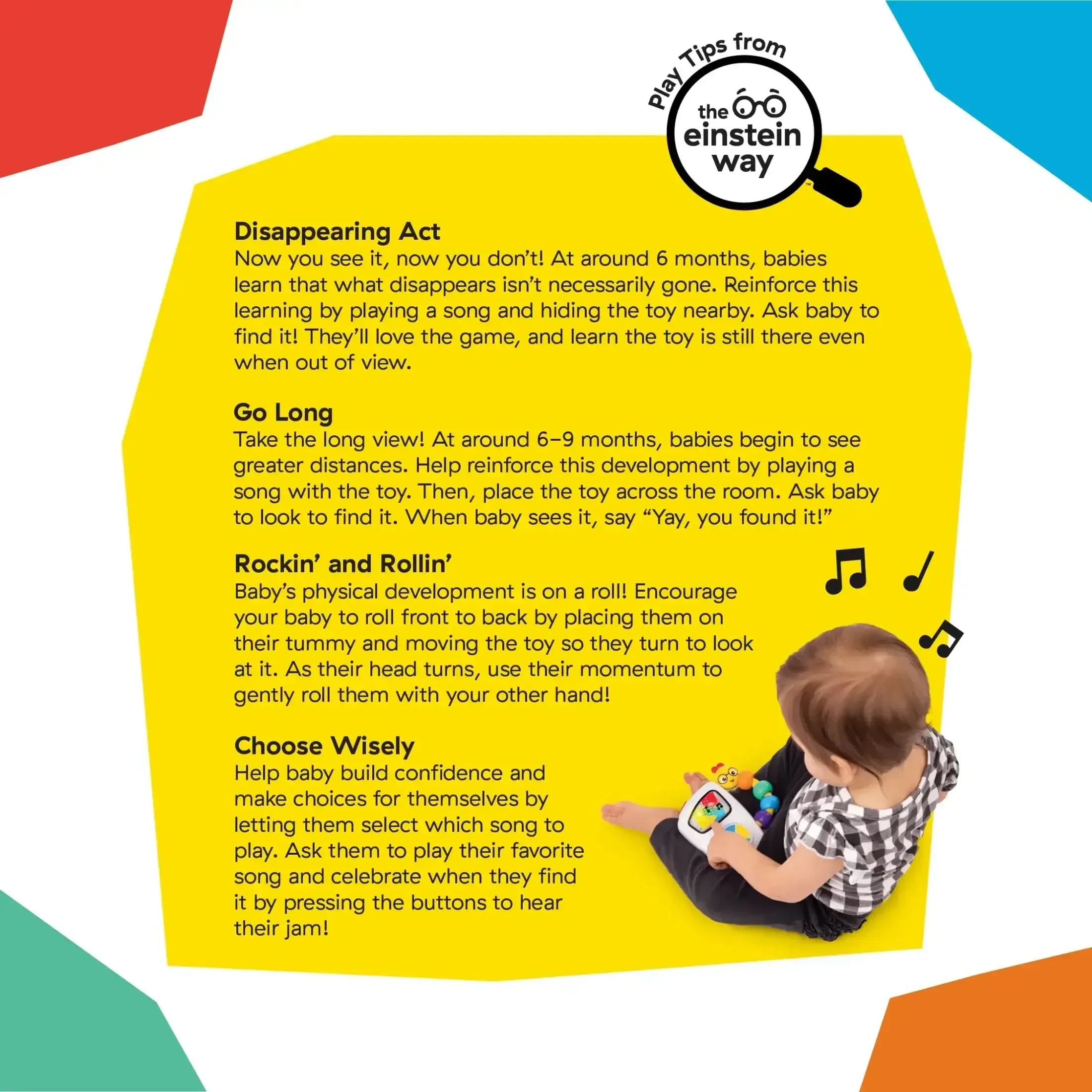 Baby Einstein Take Along Tunes Musical Infant Toy with Volume Control - Image 12