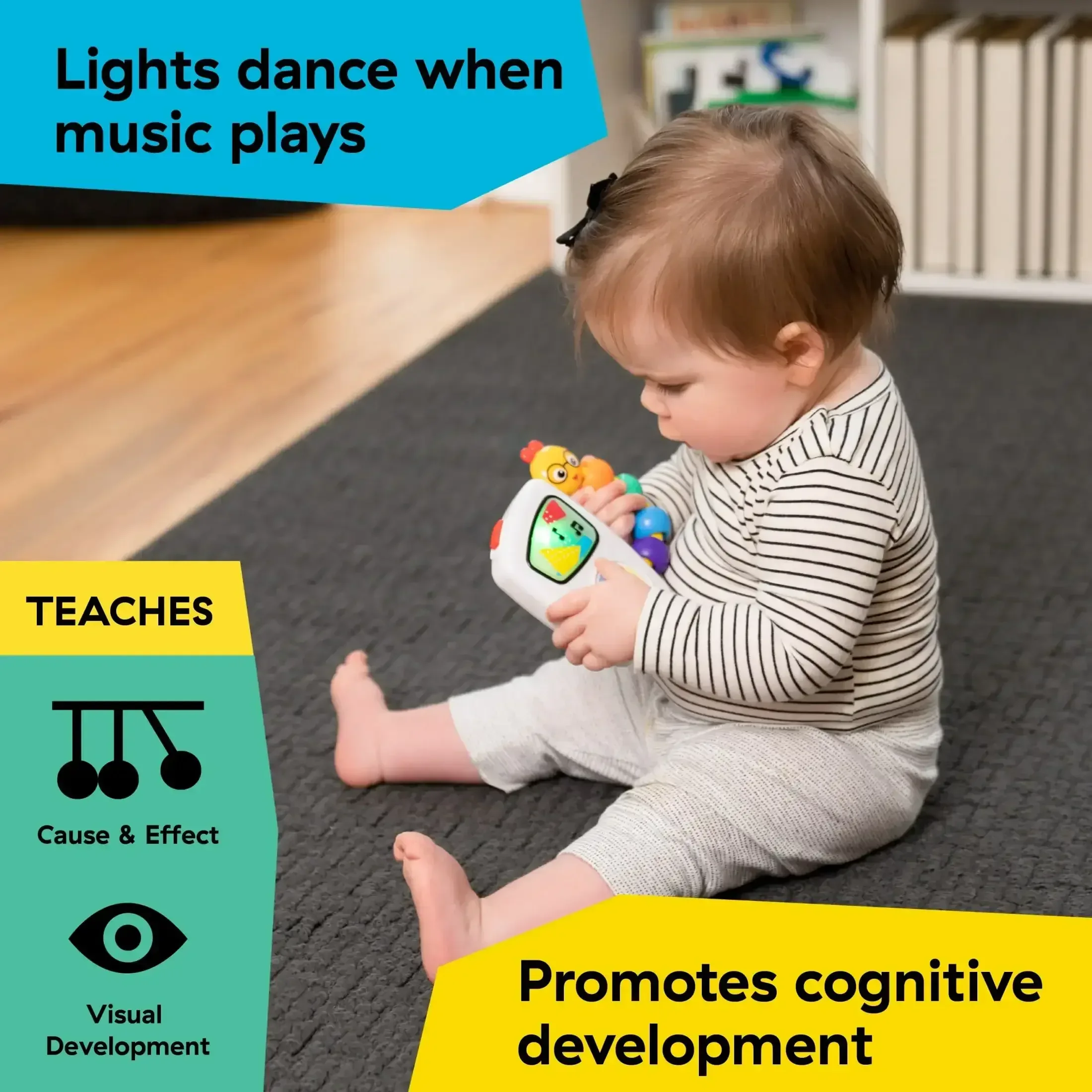 Baby Einstein Take Along Tunes Musical Infant Toy with Volume Control - Image 4