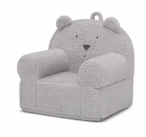 BabyGap by Delta Children Sherpa Bear Chair - Grey