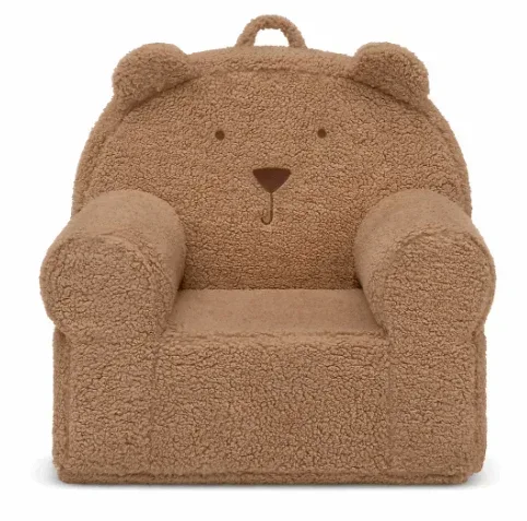 BabyGap by Delta Children Sherpa Bear Chair - Tan - Image 3