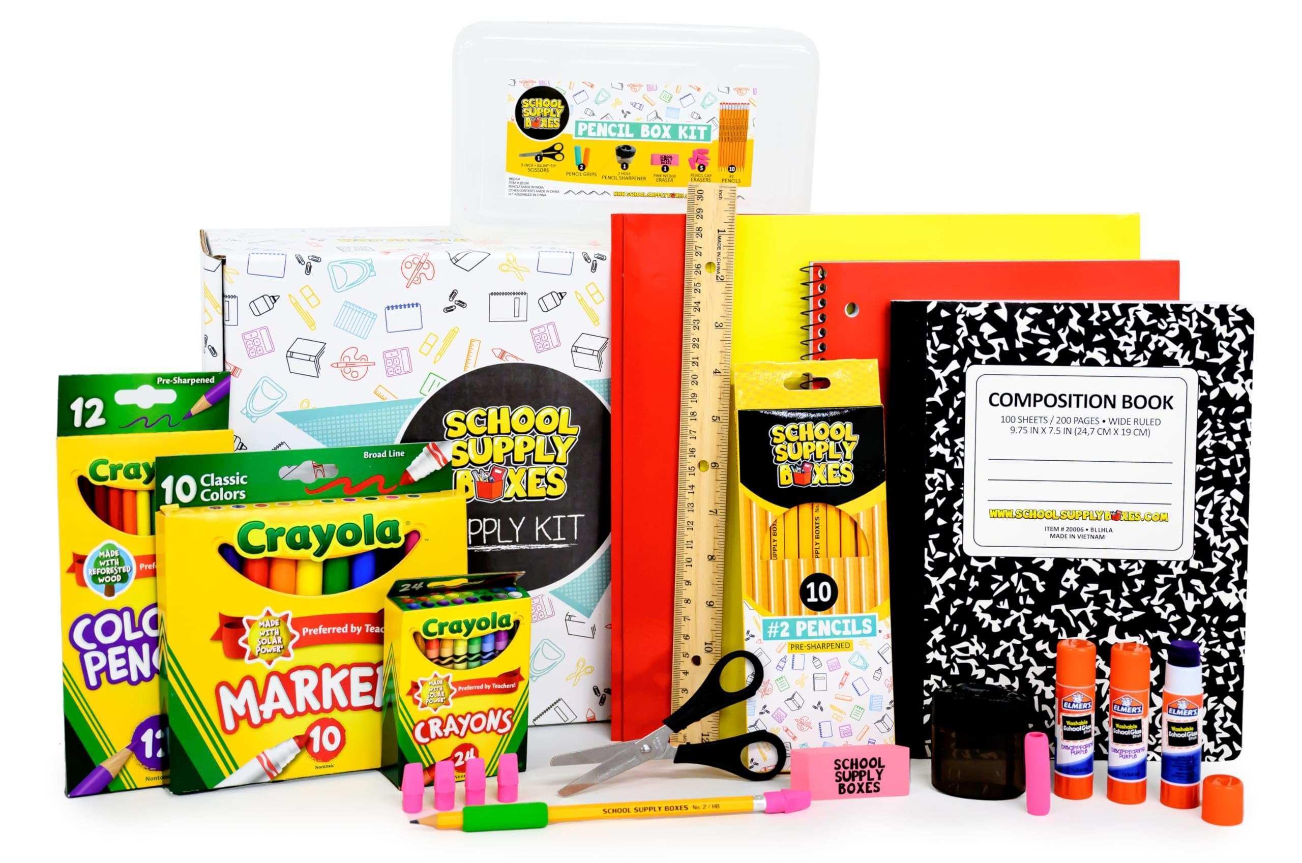 Back to School Supply Kit Grades K-5 – School Supply Boxes - Image 5