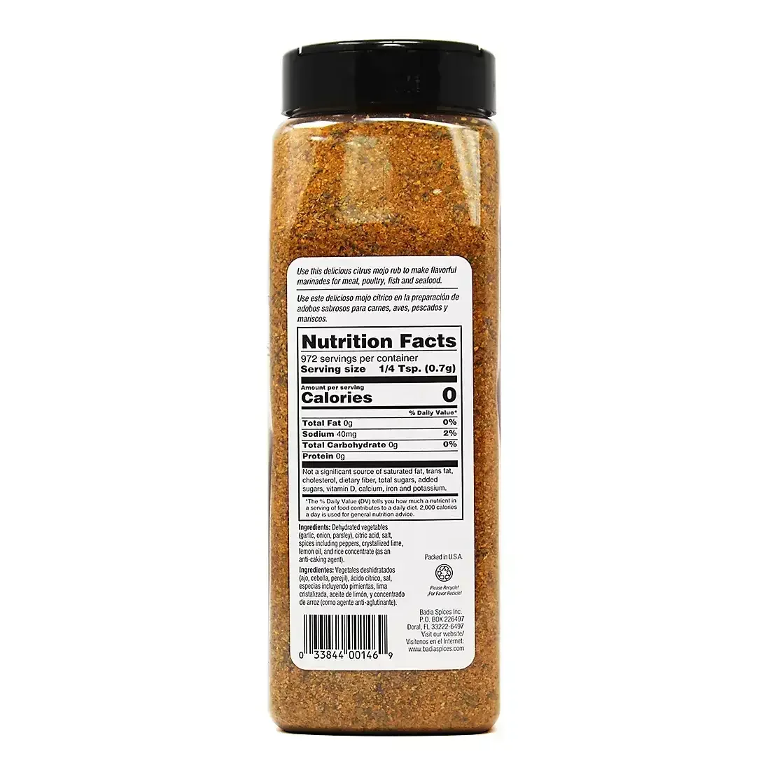 Badia Mojo Rub Citrus Blend, 24 oz. - Image 3