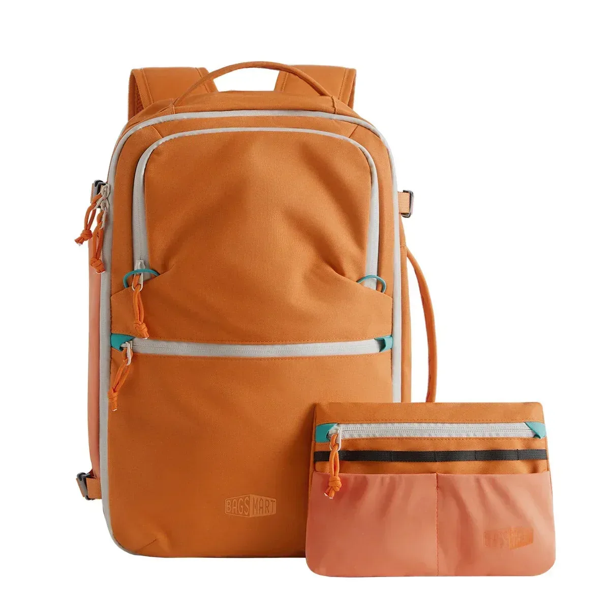 Bagsmart Faro 29L Travel Backpack with Expandable Water Bottle Sling Set - Image 3