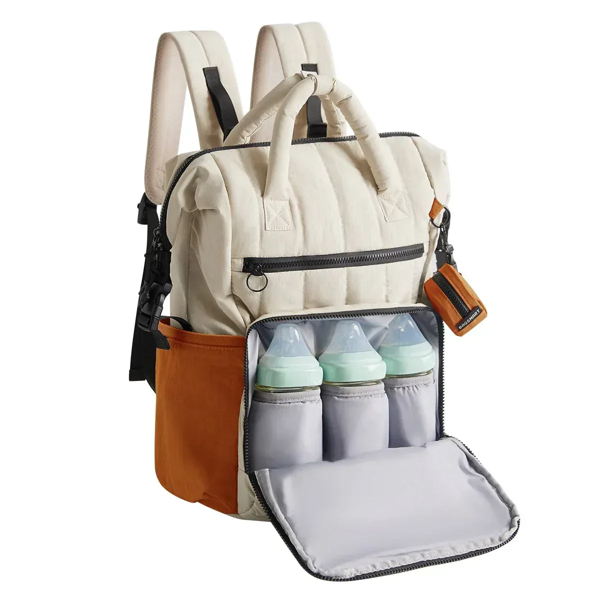 BagSmart Walker 25L Diaper Bag with Kids Backpack Set - Image 4
