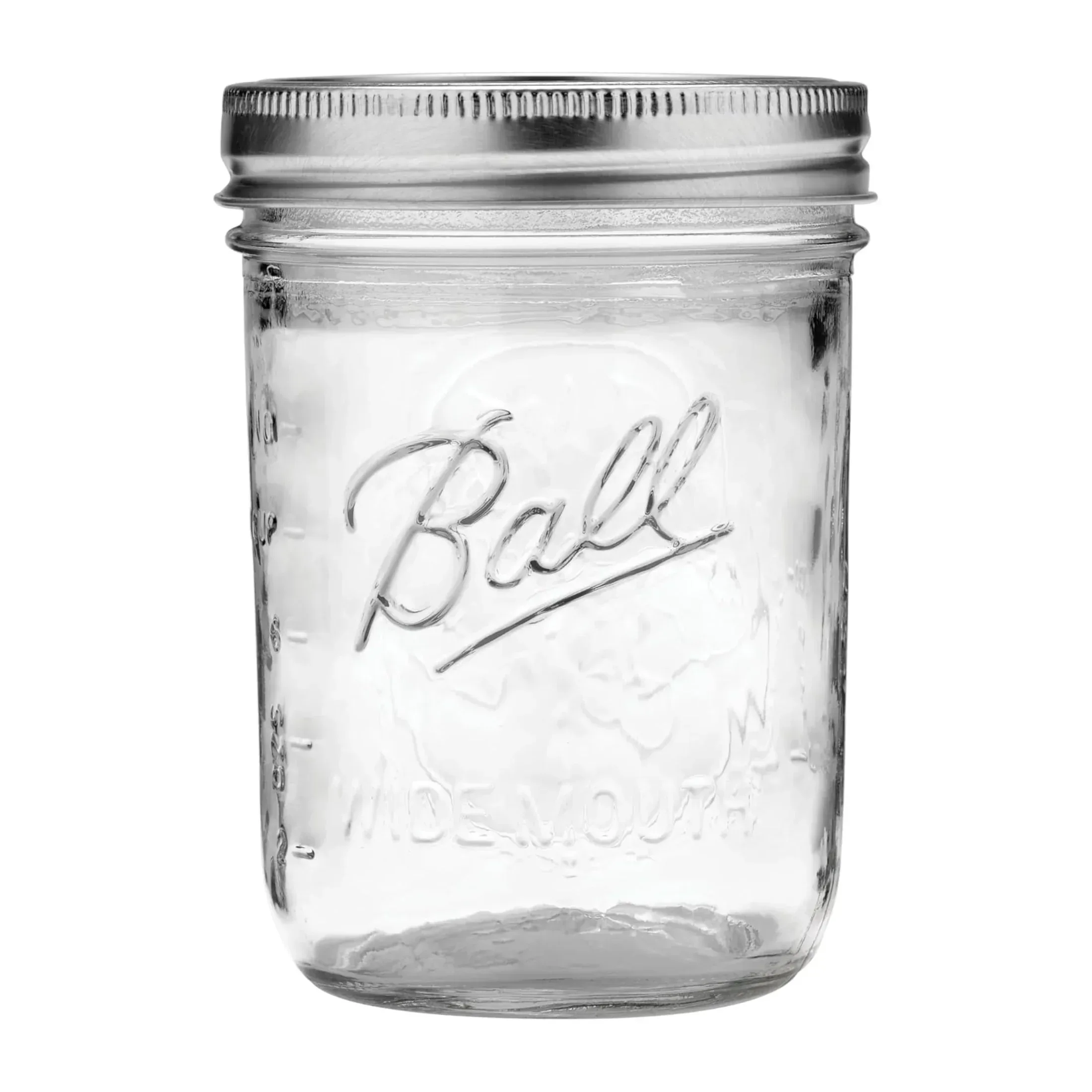 Ball, Glass Mason Jars with Lids & Bands, Wide Mouth, Clear, 16 oz, 12 Count - Image 6