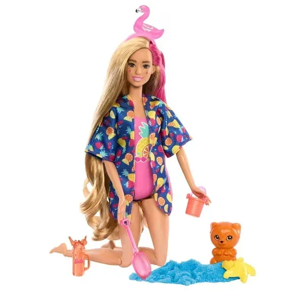 Barbie Pop Reveal Rise & Surprise Gift Set with Scented Doll, Squishy Scented Pet & More - Image 3