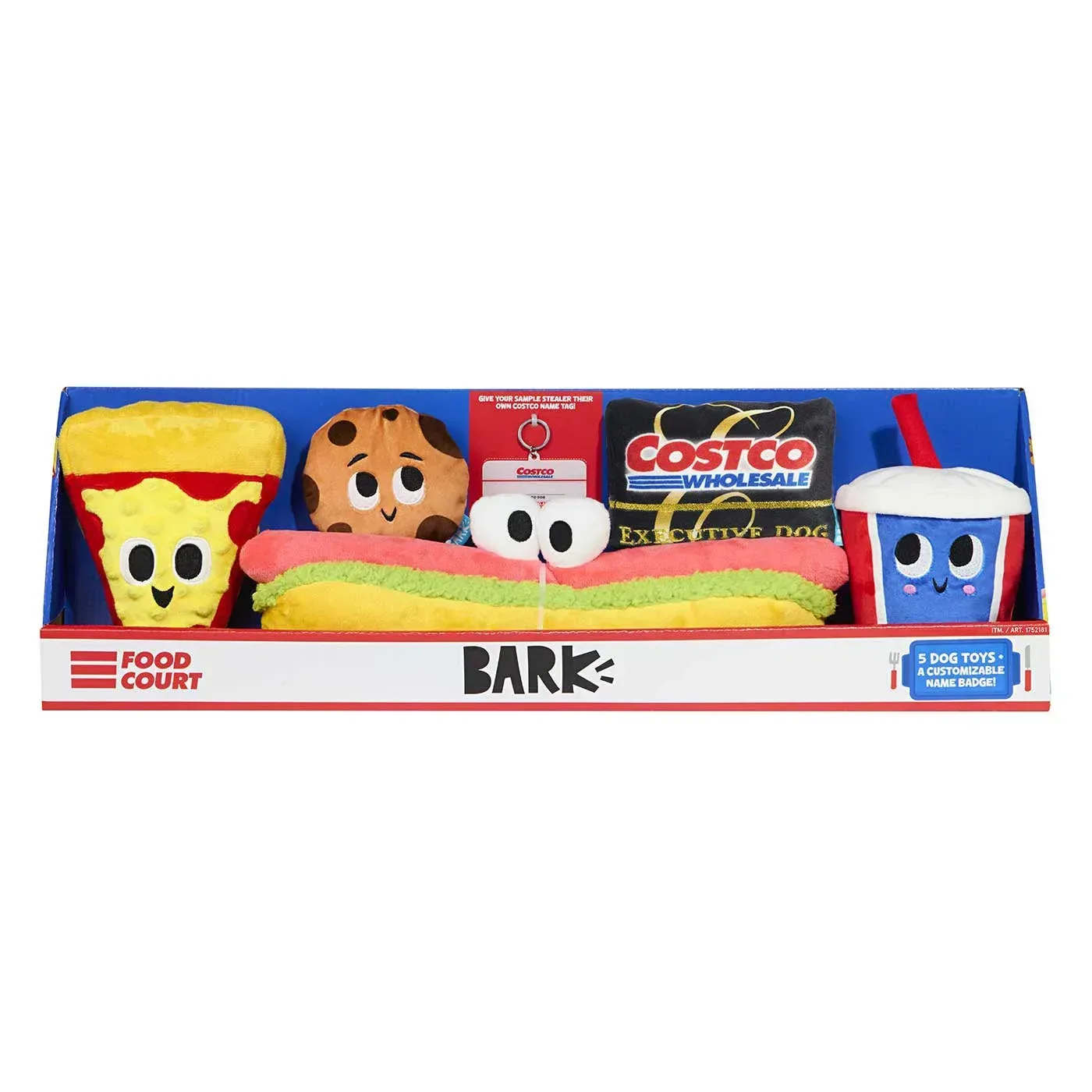 BARK Food Court Dog Toy Bundle, 5-count - Image 8
