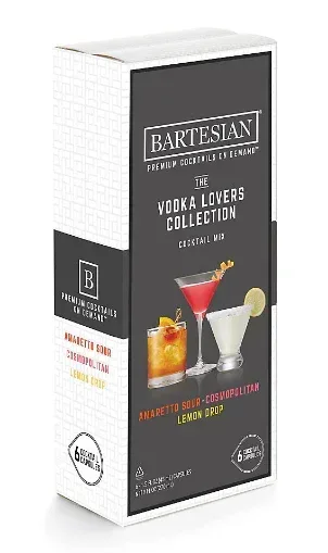 Bartesian The Vodka Lovers Collection Cocktail Mixer Capsules, 6 ct. - Image 3